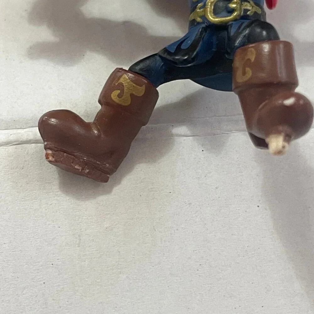Lot of 4 Jake and the Neverland Pirates & Captain Hook PVC Cake Toppers READ